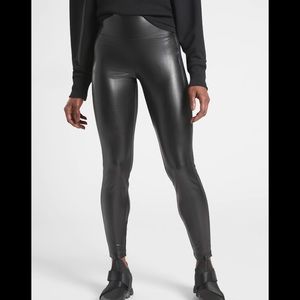 NWT Athleta Delancey Gleam Black Tight